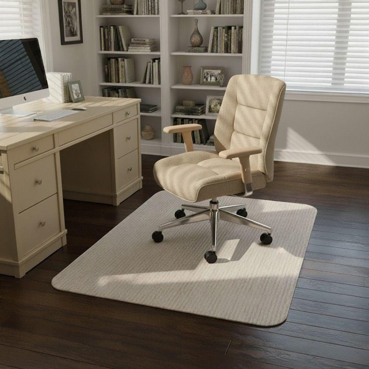 지니몰 K10 의자 매트 사무실 마루 장판 공부방 카페트 긁힘 미끄럼 소음 방지 바닥 보호 러그 체어매트 패드