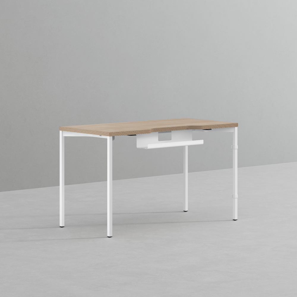 데스커 컴퓨터 책상 2.0 1200x600mm, 모던아카시아 - 상세 이미지 3