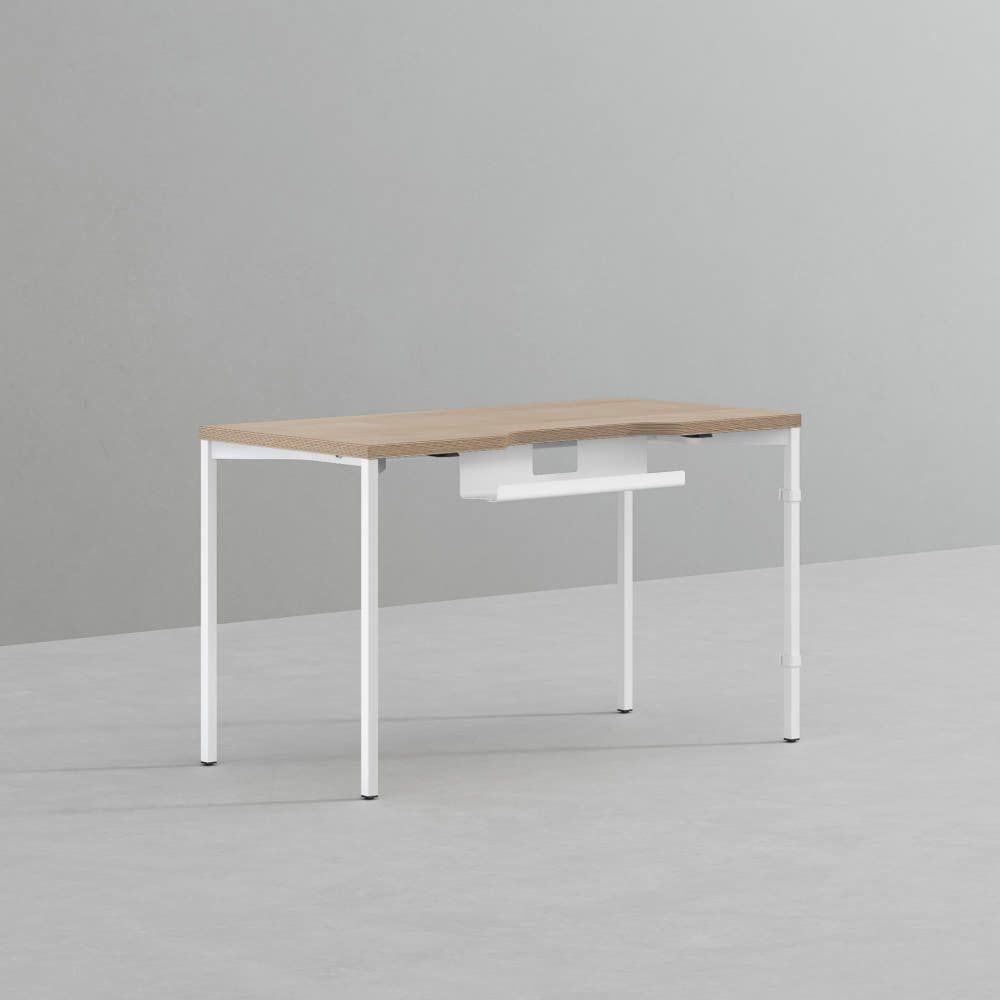 데스커 컴퓨터 책상 2.0 1200x600mm 화이트