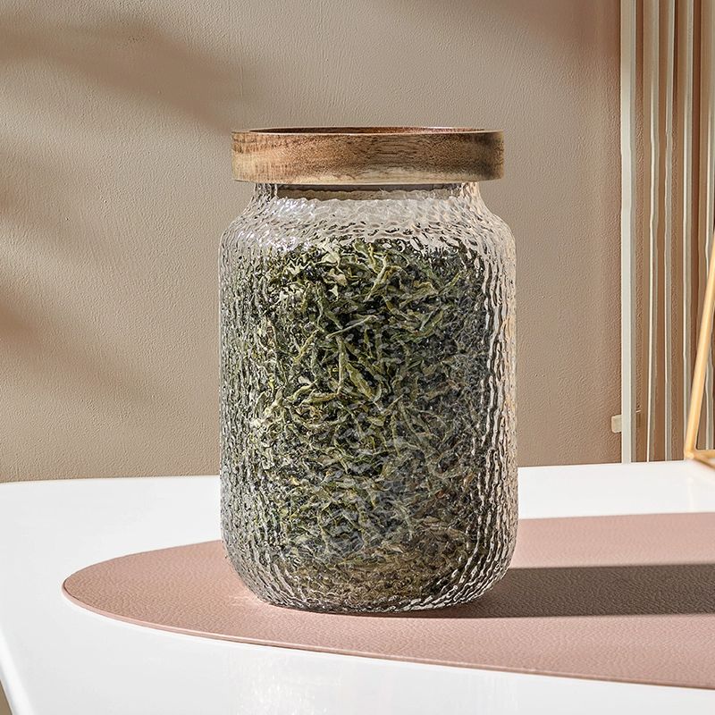 내열 유리병 다용도 보관용기 밀폐 보관병 유리 저장용기 중형 600ml 350ml - 상세 이미지 3