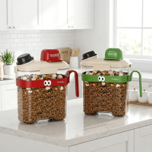 리치독스 강아지 사료통 고양이 애견 사료보관함 솔직 후기 | 실제 사용자 리뷰 총정리 - 상품 이미지 1