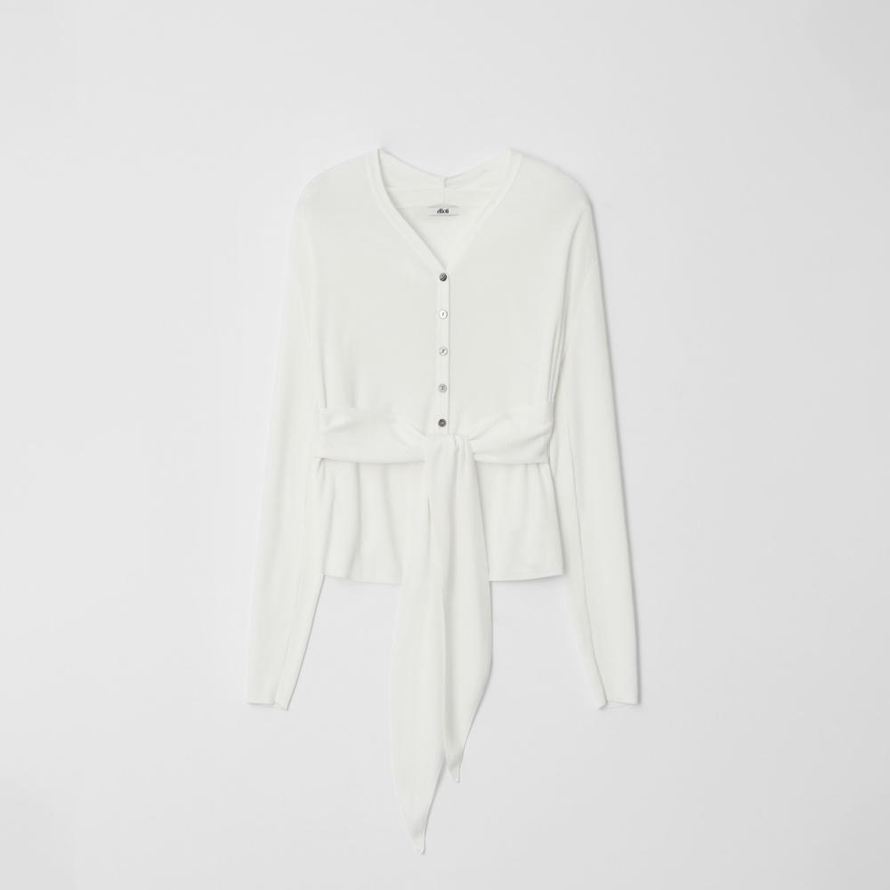 Serena Wrap Button Cardigan_3Color 이미지 6