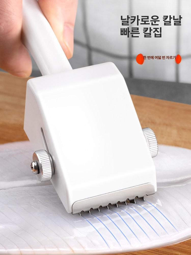 칼집내는 삼겹살 벌집칼 주방 중식집 모양내기 도구 전복 오징어 손질용 칼 - 상세 이미지 2