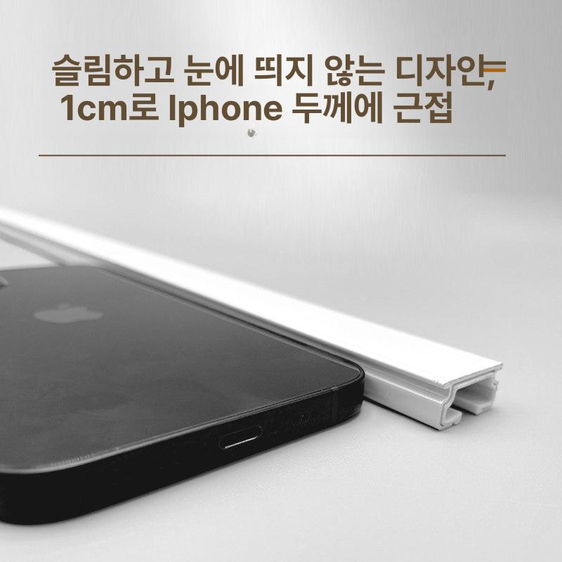 커텐레일 알루미늄 곡선 브라켓 트랙 롤러 커튼 슬라이드 10 얇은 상단 단일 레일 회전기 호환 1.5m - 상세 이미지 4