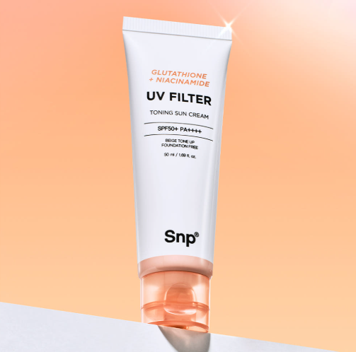 [2개 번들] Snp 글루타치온 톤업 선크림 50ml + PDRN 수분장벽 선세럼 50ml - 상세 이미지 2