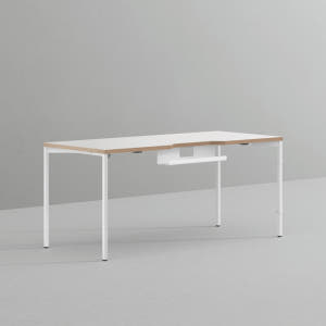 데스커 컴퓨터 책상 2.0 1600x700mm, 화이트 솔직 후기 | 실제 배치 사진 포함 - 상품 이미지 1