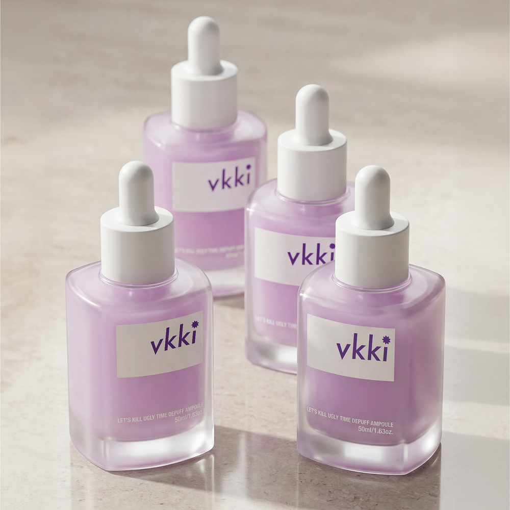 부끼 vkki 수분앰플 4주보습 178% 제주수레국화앰플 보습 50ml, 4개 이미지 1