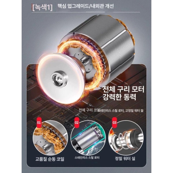 최강 농업용 심정 양수기 수중 부식 하수 관정 가압 모터 강력 370W 1인치 5m 오리지널 강력 370W 1인치 5m 오리지널 - 상세 이미지 2