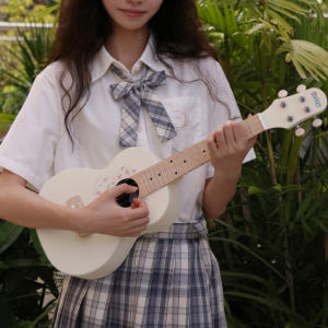 Daisy / 데이지 우쿨렐레 U-100 콘서트 탑솔리드 아이보리 실사용 후기 | 효과 있을까? - 상품 이미지 2