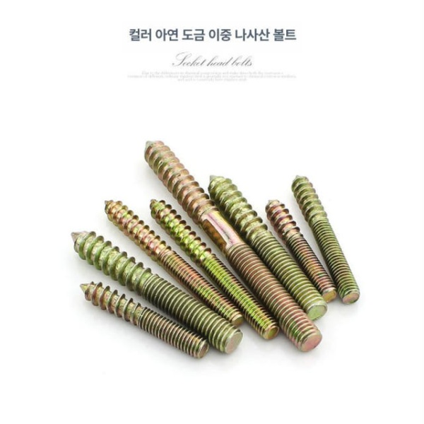 강력 철판용 목재용 와셔머리 키트 석고보드용 피스 접시머리 M8 x 60 단일 뾰족 M8 x 60 단일 뾰족 - 상세 이미지 4