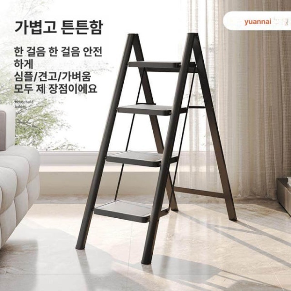 프리미엄 가정용 유리섬유 안전 설계 모던 디자인 실내 프렌치크림화이트 3단 프렌치크림화이트 2단 - 상세 이미지 4