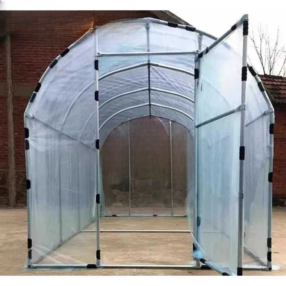 조립식 온실 소형 정원 마당 채소 재배용 비닐 하우스 2x2x2m - 상품 이미지
