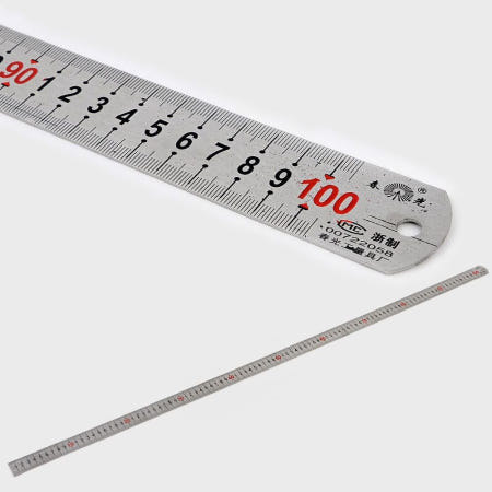 스틸 100cm 쇠자 철자 제도자 직자 1m쇠자 1m철자