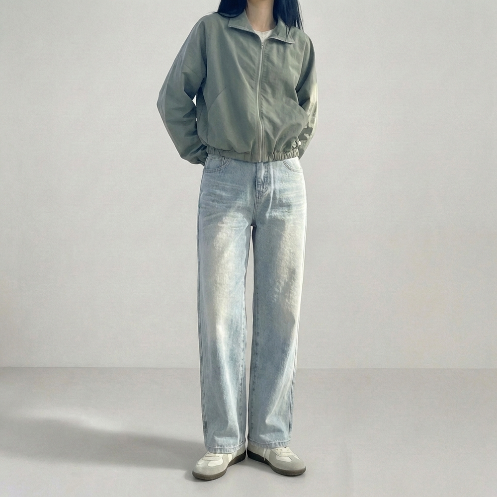 여성바람막이점퍼 간절기필수템 간절기아우터 윈드점퍼 이미지 6