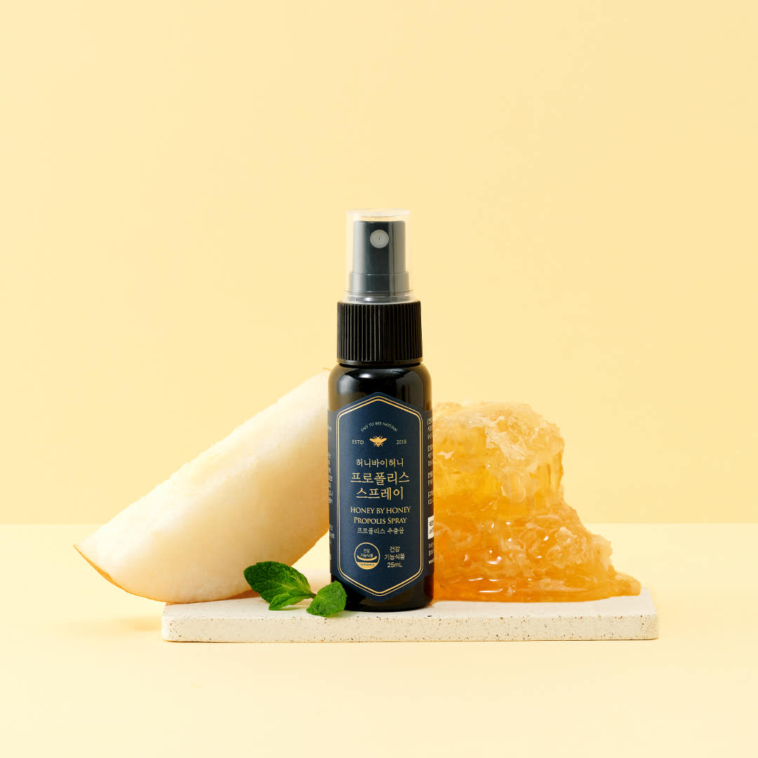 2+2 이벤트 허니바이허니 고함량 수용성 프로폴리스 스프레이 25ml 목관리 입냄새 관리 제품 이미지