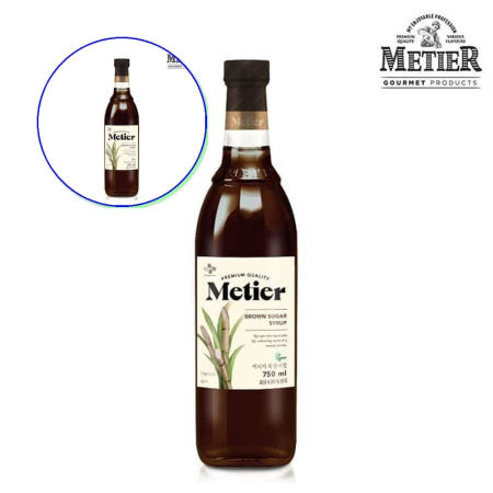 쌍문상회 메티에 흑당 시럽 750ml
