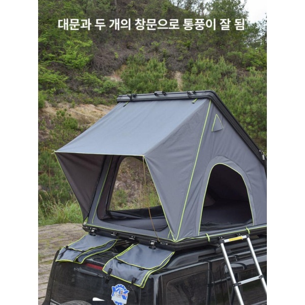 프리미엄 야외 차량 어닝 지붕 루프탑 원터치 차박 모든 액세서리 포함 모든 액세서리 포함 - 상세 이미지 5