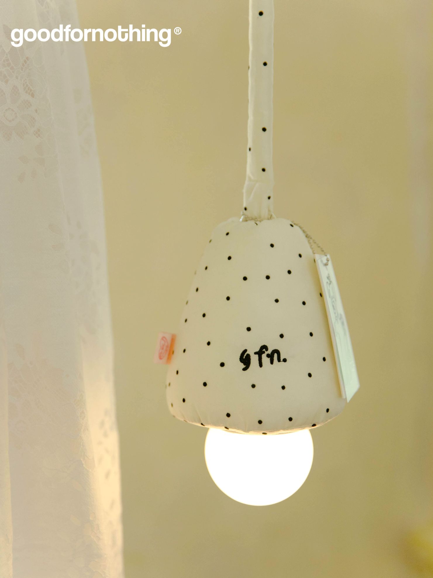 머쉬룸 LED 도트 귀여운 USB 램프 조명 충전식 화이트 A - 상세 이미지 5