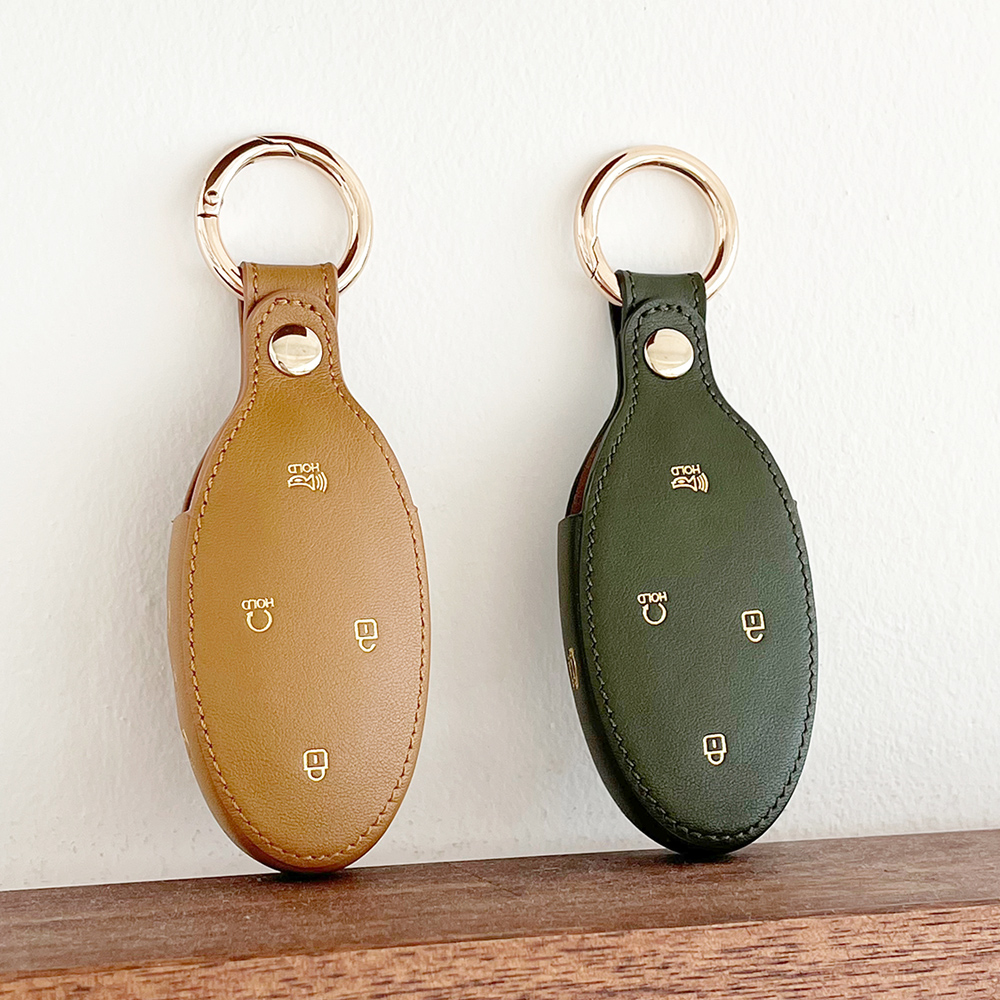 차 키케이스 키커버 조약돌 그랜저 기아 벤츠 BMW 가죽 홀더 A-현대 제품 이미지