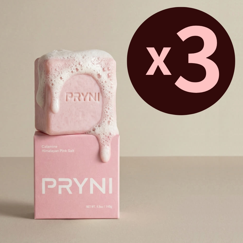 프리니 칼라솔트 바디솝 (바디 트러블 비누 / 여드름 완화 기능성 바디바) 3개 세트 - 상품 이미지