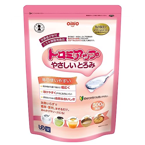 닛신 오일리오 토로미업 800g 부드러운 점성 점도 조절제 간병 덩어리 지지 않음