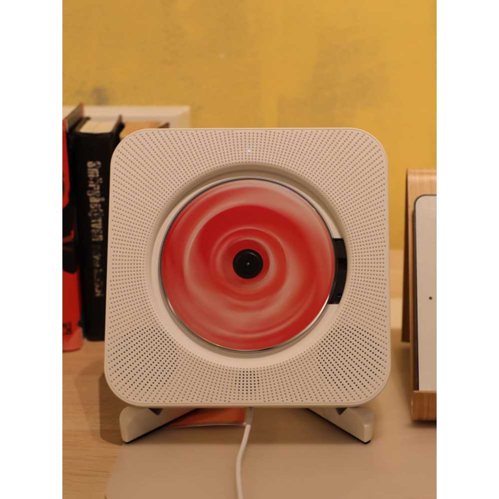 CD 블루투스 플레이어 벽걸이 가정용 용 스피커 휴대용 삼각대 - 상세 이미지 3
