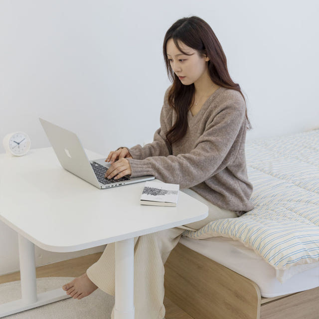 롱코 거실테이블 전동 모션 테이블 높이조절 좌식 모션데스크 1000