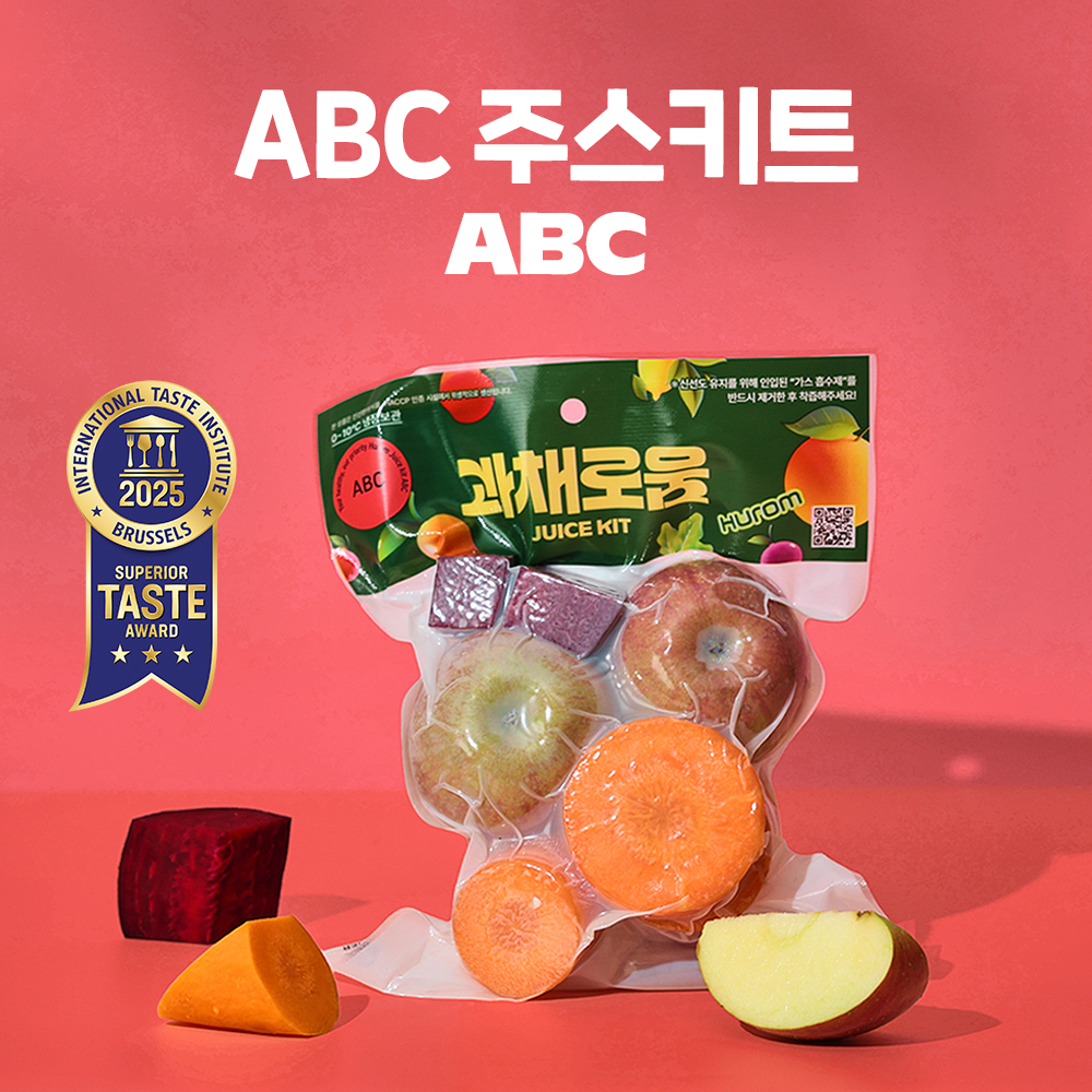 과채로움 ABC 주스키트 국산 사과 당근 비트 착즙 클렌즈 500g, 5개 - 상품 이미지