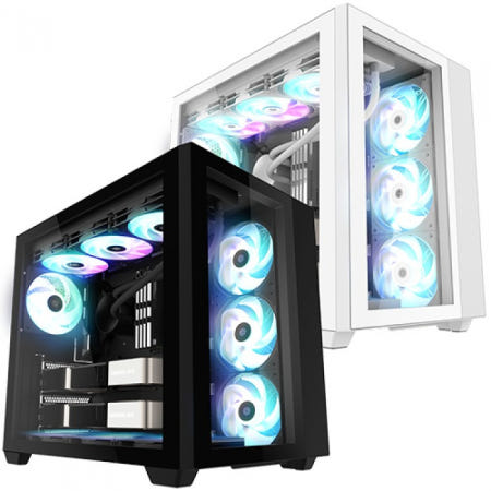 3RSYS S402 Quiet 리버스 BTF (블랙) 미들타워