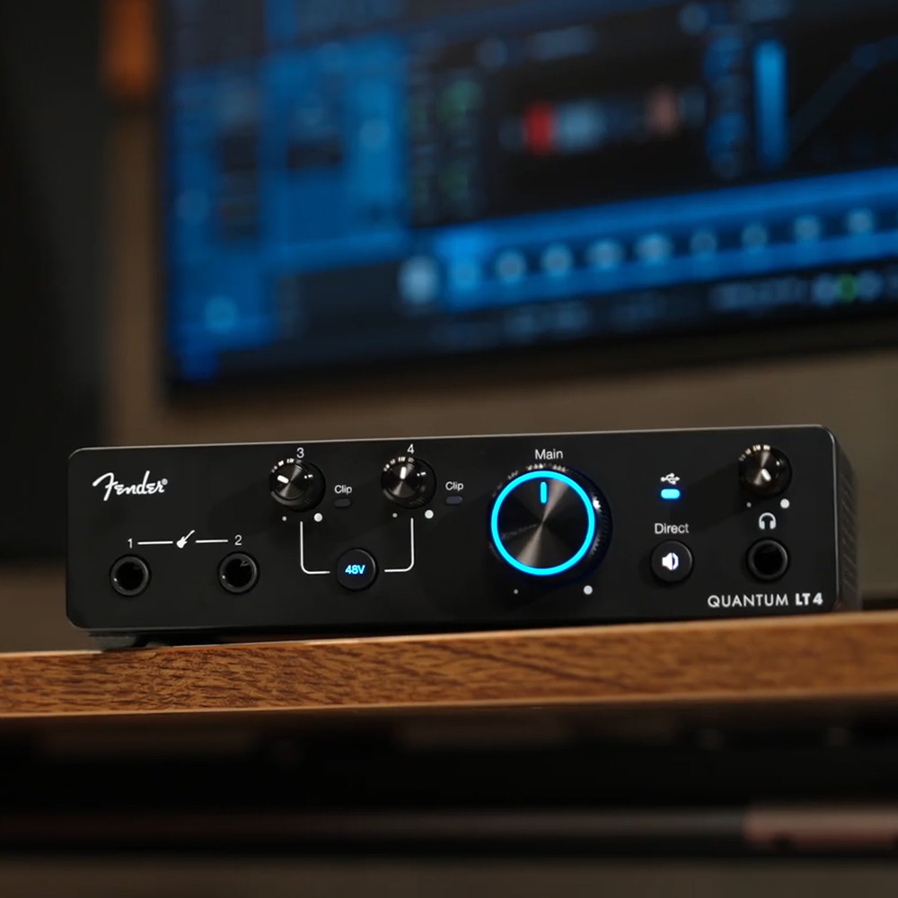 Fender Studio Quantum LT4 펜더 스튜디오 퀀텀 LT4 오디오 인터페이스 이미지 6