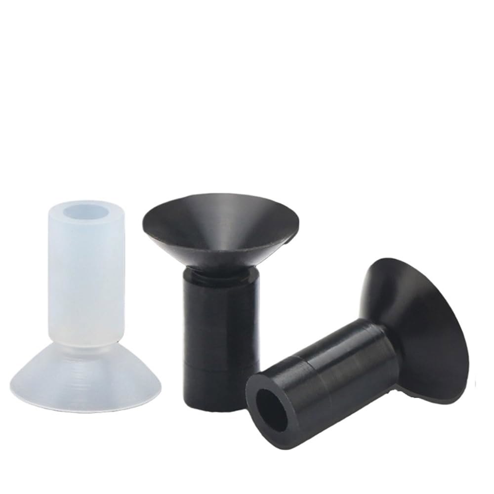 10pcs ZPL-16UN /S 단층 흡입 컵 확장 미니 진공 척 실리콘 패드 변형 공압 노즐 매니퓰레이터 부품(ZPL-16UN) ZPL-16UN - 상품 이미지