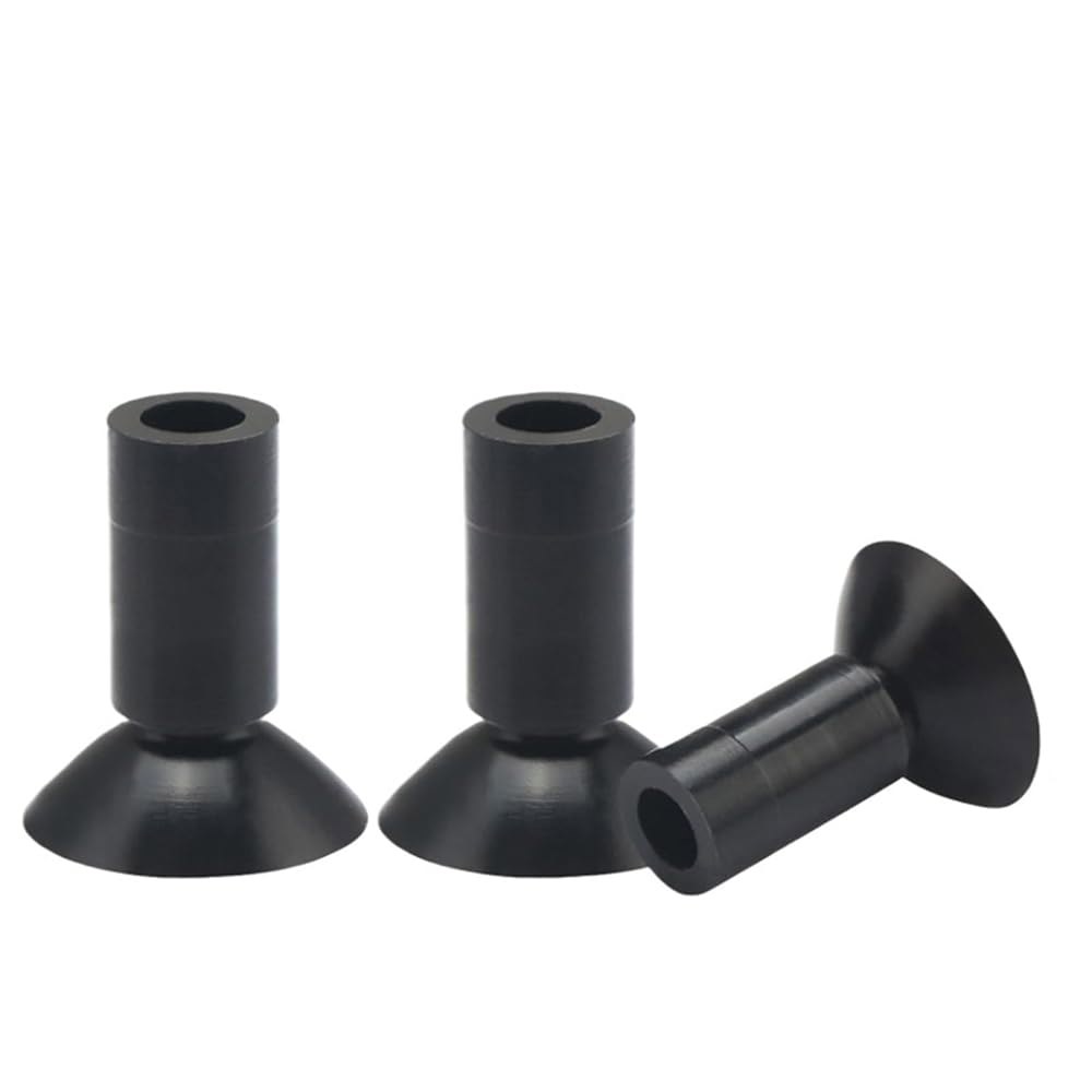 10pcs ZPL-16UN /S 단층 흡입 컵 확장 미니 진공 척 실리콘 패드 변형 공압 노즐 매니퓰레이터 부품(ZPL-16UN) ZPL-16UN - 상세 이미지 3