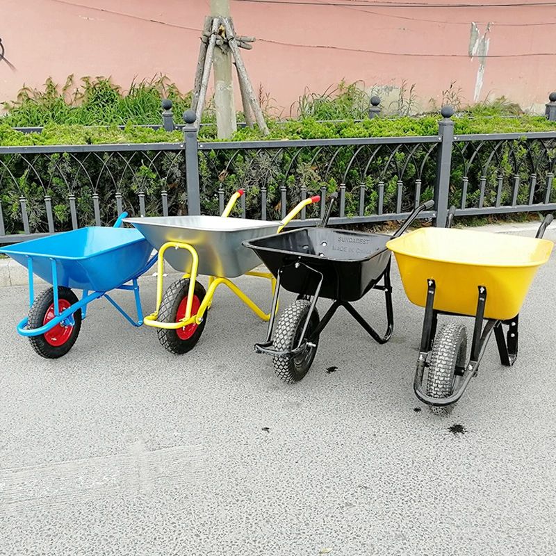 스테인리스 구루마 외발 수레 일륜 구르마 농사용 농업 운반 단일 바퀴 짝 핸드카 두발 농장 - 상세 이미지 3