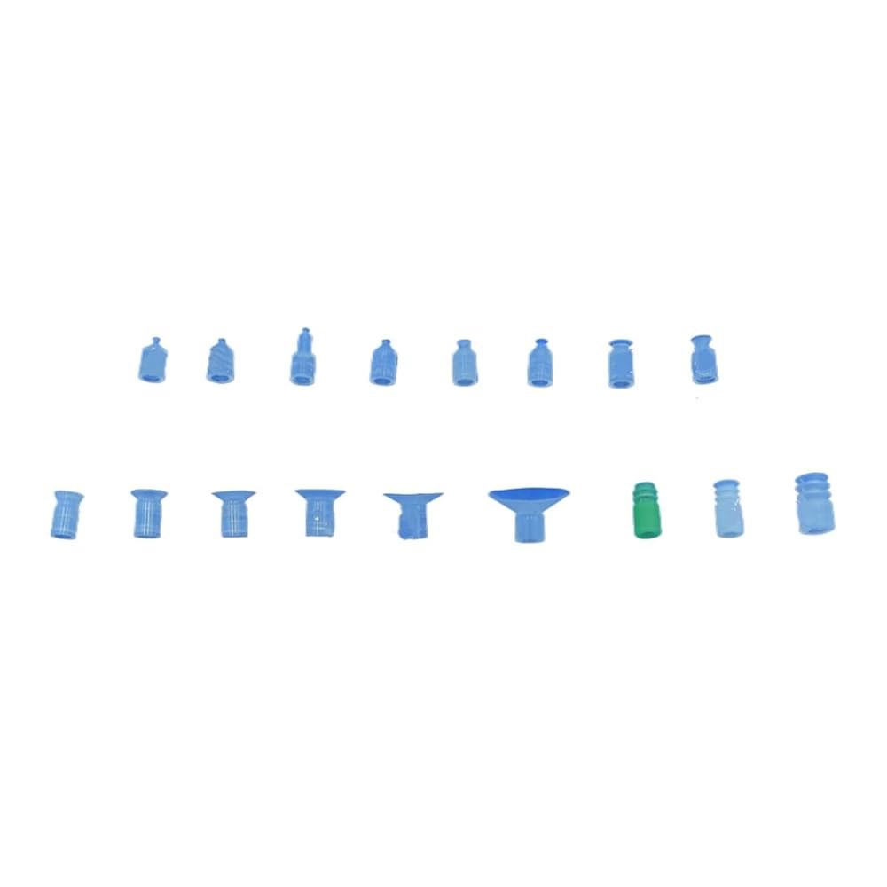 기계 액세서리 산업 ZP - 02 / 3 4 6 8 10 BT3-5 7 9 미니 실리콘 진공 흡입 컵(ZP08UN X20PCS) ZP02UNX B X20PCS - 상품 이미지