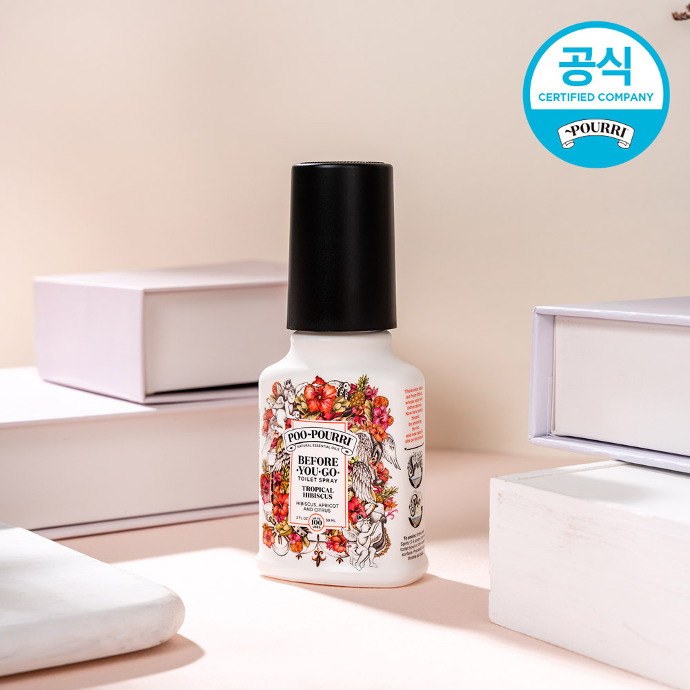 푸푸리 토일렛 퍼퓸 화장실 냄새 차단 방향제 똥냄새 제거 트로피칼 히비스커스, 59ml, 1개 이미지 7