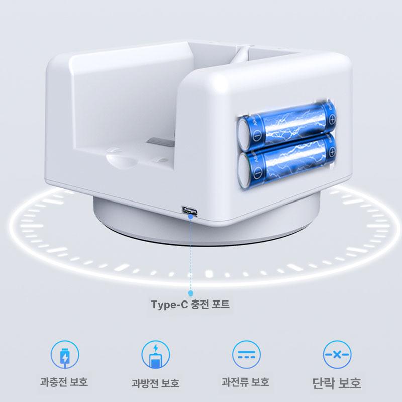 카드 셔플기 테이블 분배기 딜러 자동 T1세대 경량 화이트+무선 리모컨 4개 - 상세 이미지 4