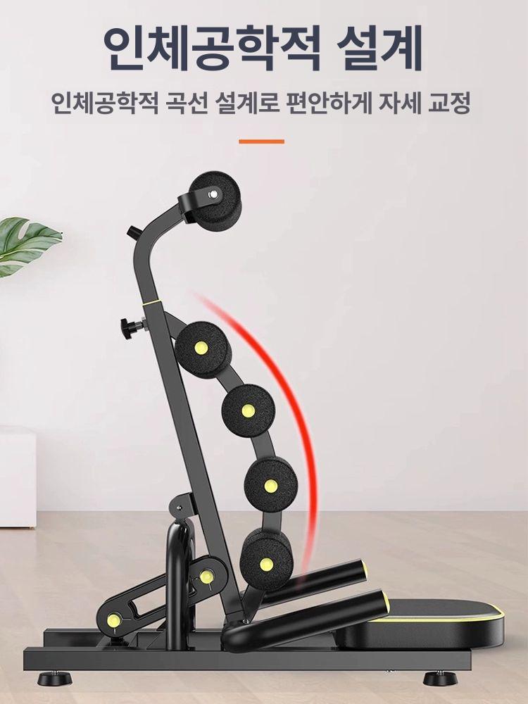 꺼구리 밸런스파워 허리강화 실내 복근 거꾸리 근력운동 투인원 홈트 리프터 - 상세 이미지 5