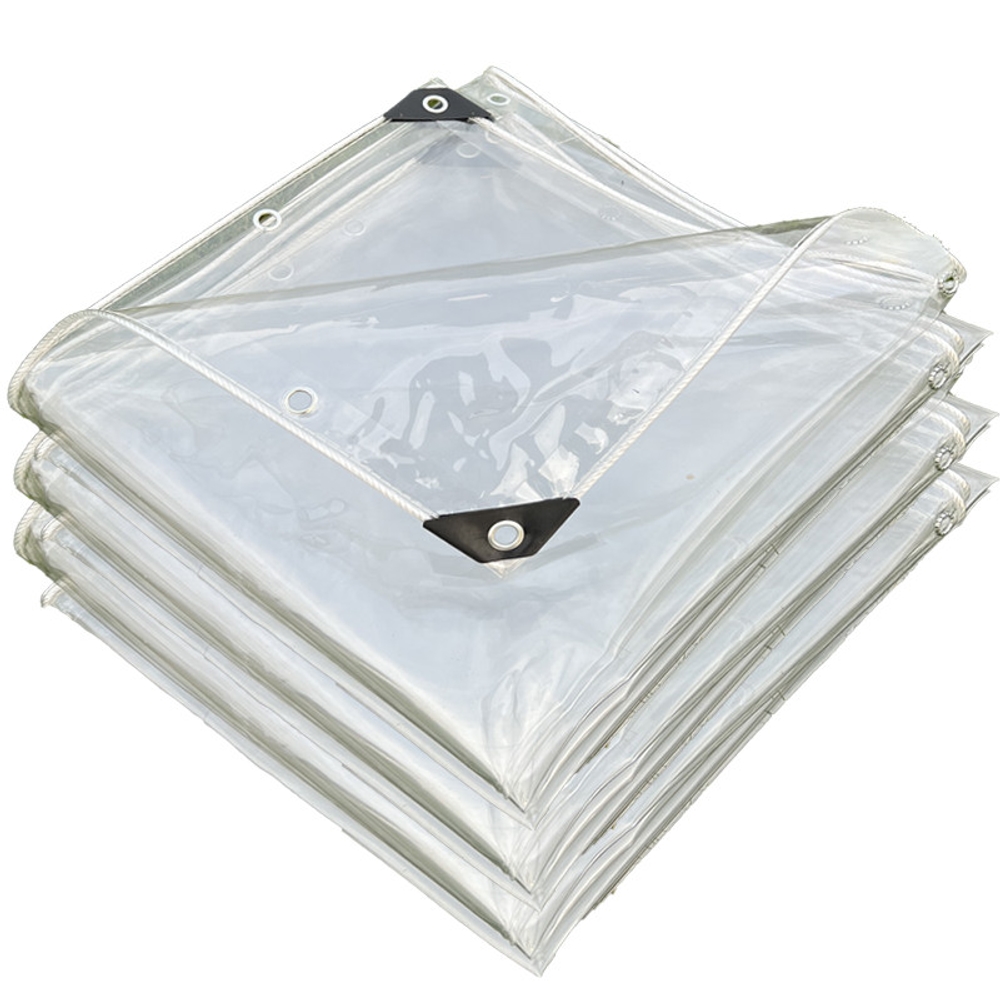 투명 PVC 방수포 0 3mm 두께 야외 천막 비가림막 베란다 방풍 방한 3m x 3m - 상세 이미지 5
