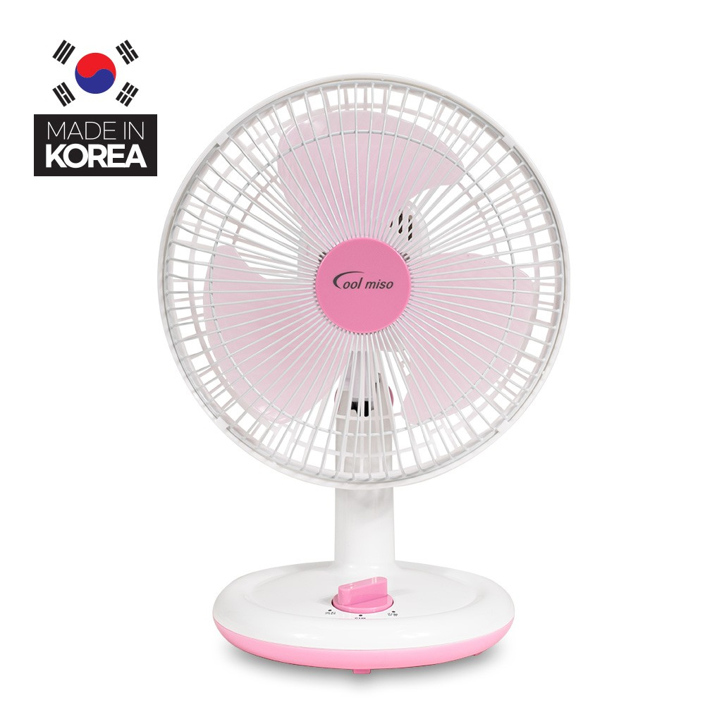 레트로 탁상용 유선선풍기 주방 사무실 화장대 침실 공부방 테이블 데스크 빈티지 국산 선풍기 - 상품 이미지