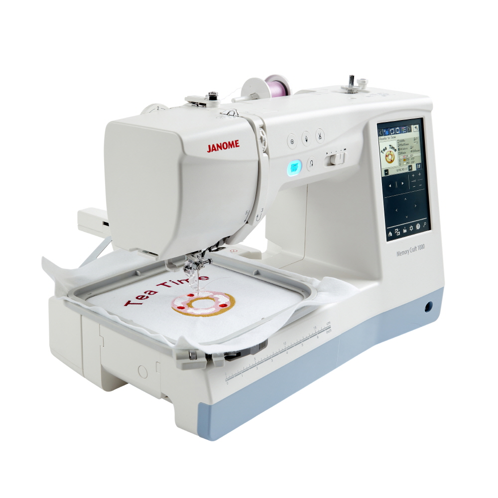 자노메 공식판매점 JANOME MC1000 하이엔드 자수겸용미싱 - 상세 이미지 2