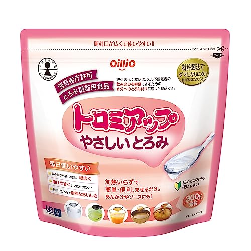 닛신 오일리오 토로미업 야사시이 300g 점도 조절제 간병 덩어리 지지 않는
