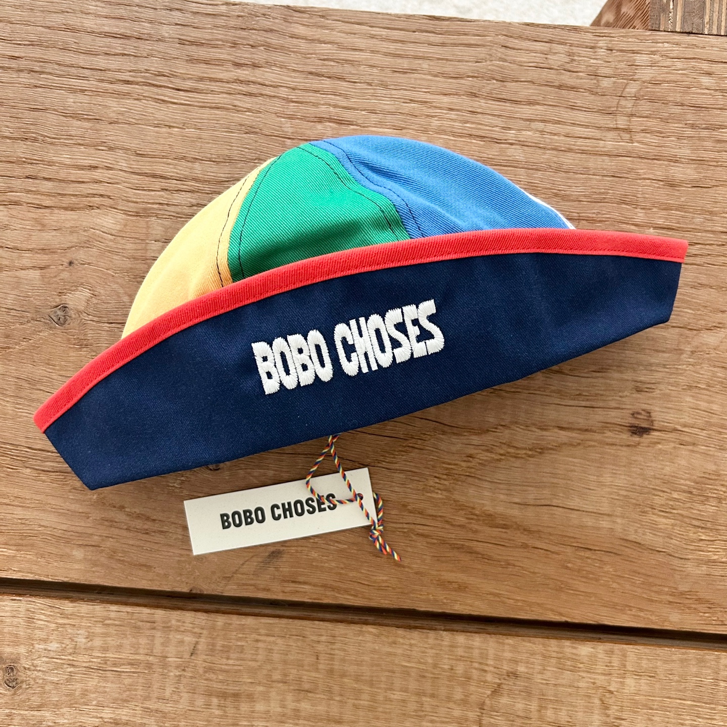 26SS 보보쇼즈 키즈 컬러 블럭 세일러 햇 멀티 B126AI023 991 - 상품 이미지
