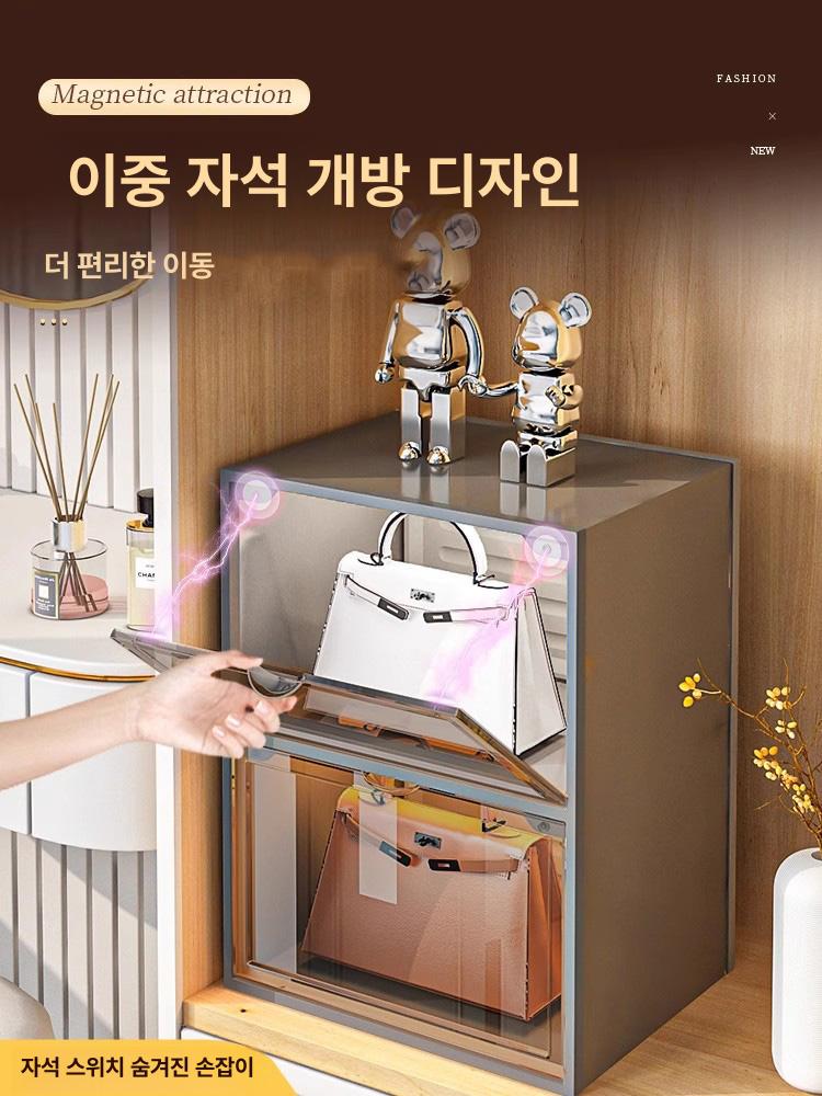 고급진열장 건담장식장 핸드백장식장 투명 아크릴 양주 가방보관함 트로피 명품백 - 상세 이미지 2