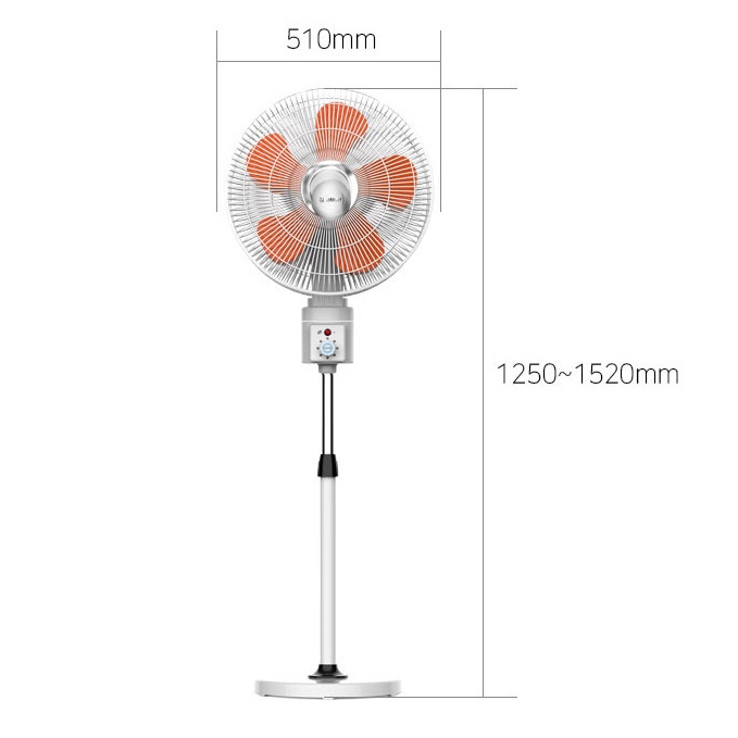 360도 더블헤드 선풍기 50cm 산업용 키높이 양면 스탠드선풍기 이미지 7