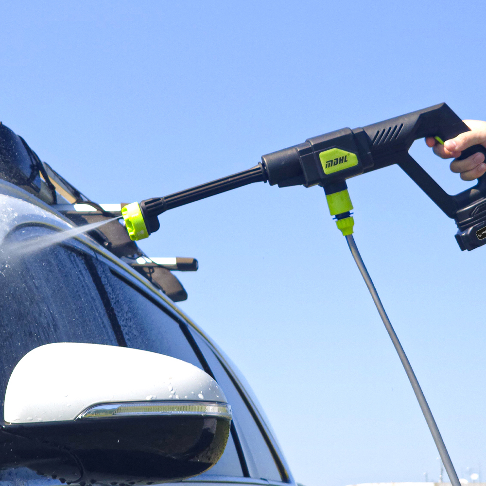 헤누스 뉴 그린 고압세척기 무선 고압세차기 휴대용 충전식 이미지 2