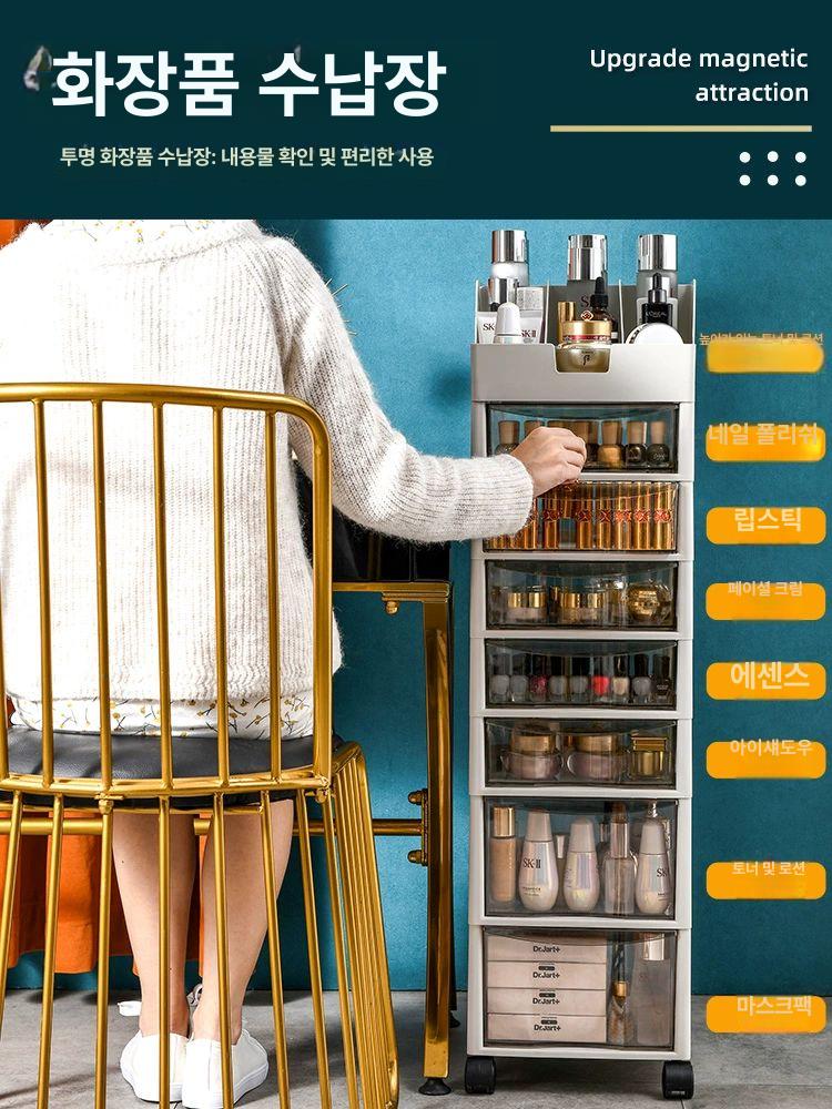네일샵 화장품 향수 정리대 섀도우 정리함 립스틱 서랍장 진열대 - 상세 이미지 2