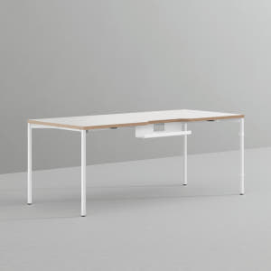 데스커 컴퓨터 책상 2.0 1600x800mm, 화이트 솔직 후기 | 실제 배치 사진 포함 - 상품 이미지 1