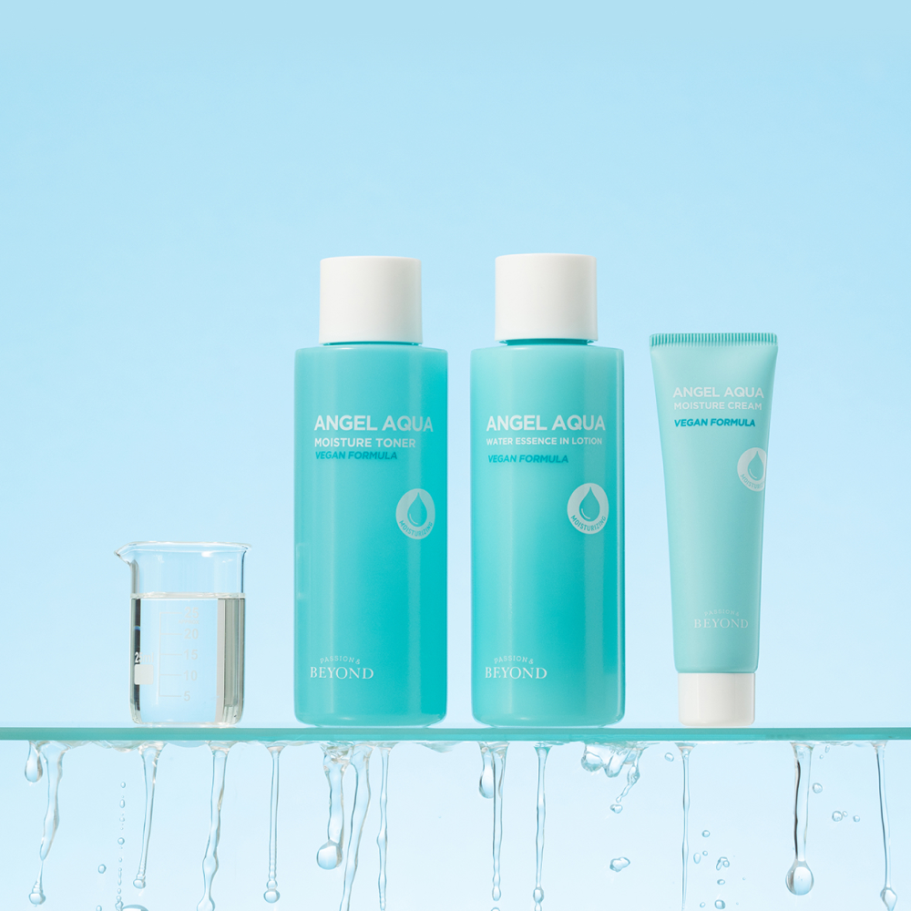 비욘드 엔젤아쿠아 수분 진정 기초 2종 세트 제품 이미지