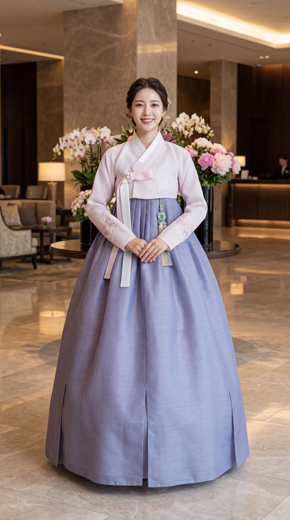 한복대여 은가비한복 청담마님2 결혼식 여자 혼주 하객 가족 이미지 2