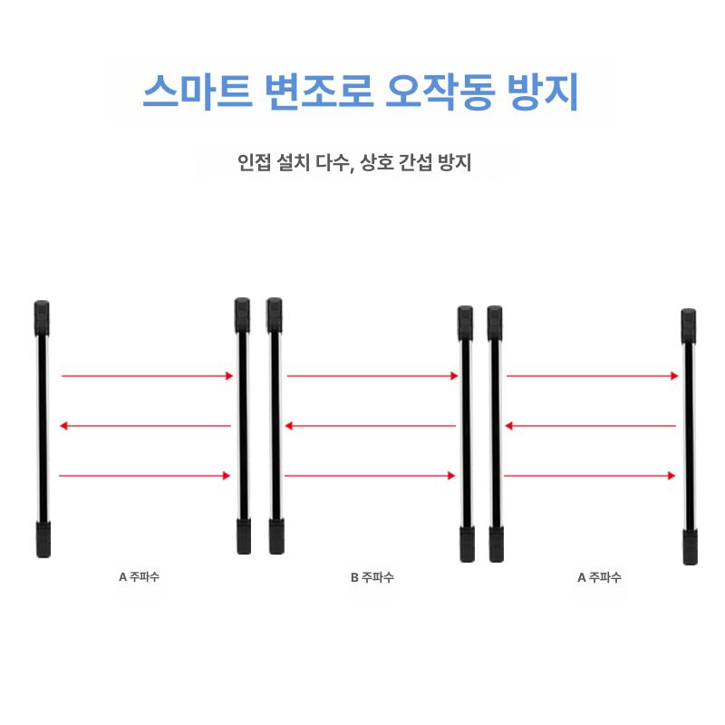 실외 적외선 감지기 센서 울타리 동작감지 도난 알람 4빔 10m - 상세 이미지 3